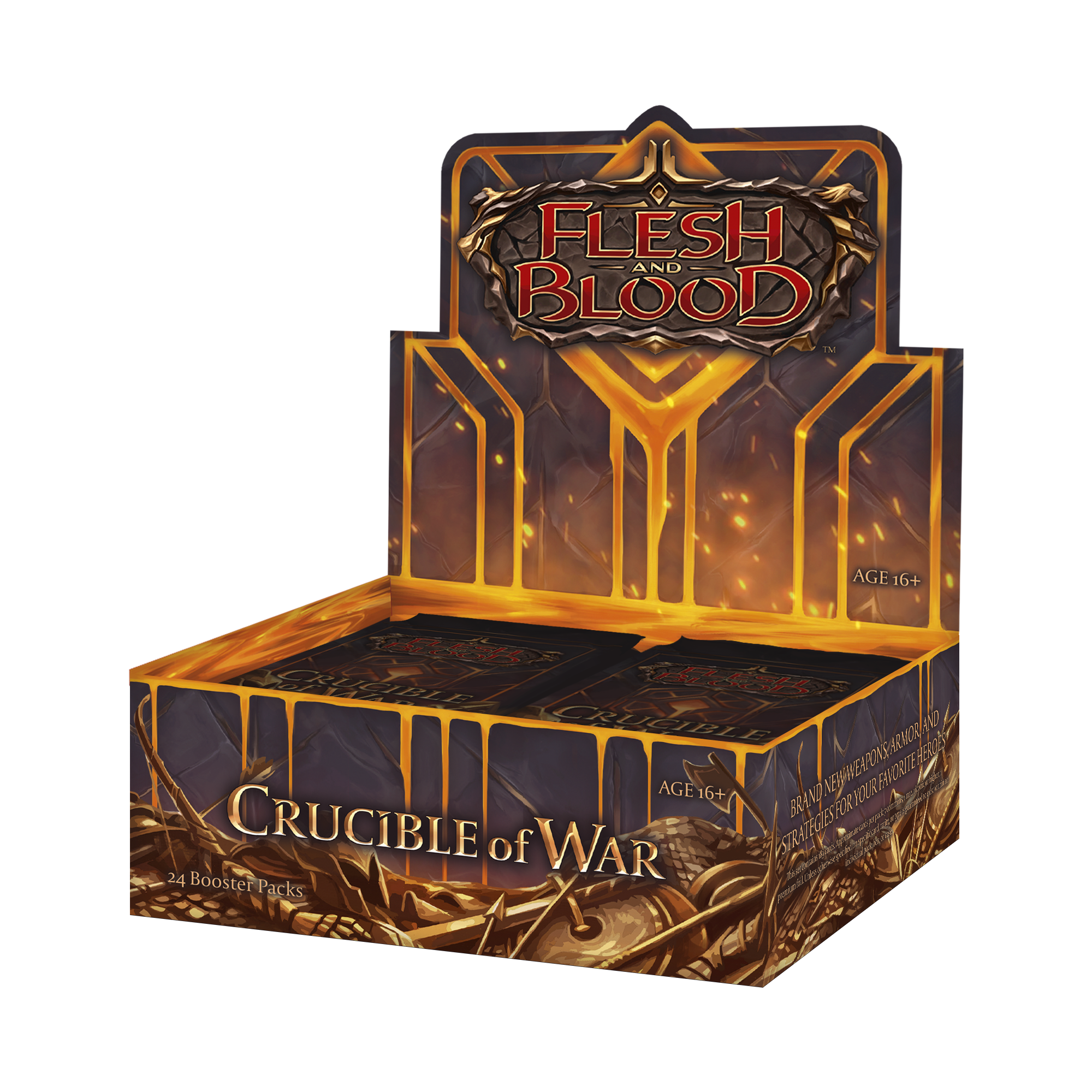 Flesh and Blood: Crucible of War Booster Box (1st Edition) | Kessel Run Games Inc. 