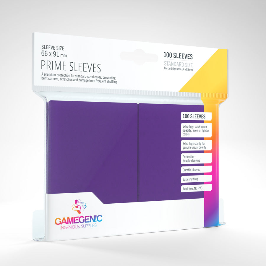 Gamegenic Prime: Sleeves (Purple) | Kessel Run Games Inc. 