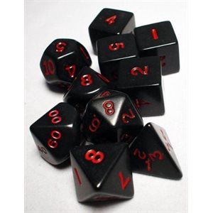 Koplow 10pc Polyhedral Dice Cube: Opaque | Kessel Run Games Inc. 