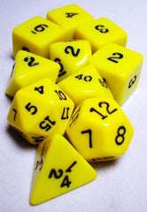 Koplow 10pc Polyhedral Dice Cube: Opaque | Kessel Run Games Inc. 