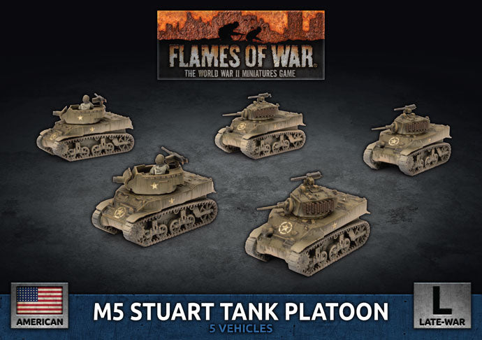M5 Stuart Light Tank Platoon | Kessel Run Games Inc. 