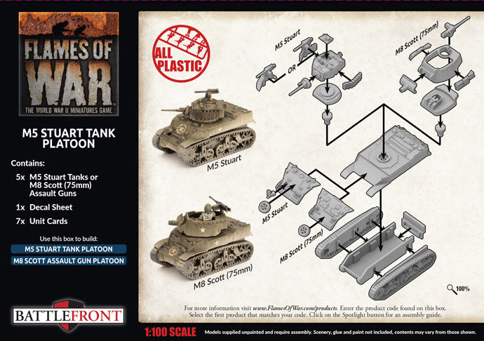 M5 Stuart Light Tank Platoon | Kessel Run Games Inc. 