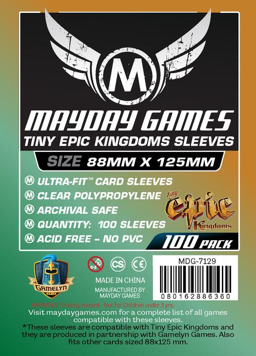 Mayday Games "Tiny Epic Kingdoms"  (88x125mm) 100ct | Kessel Run Games Inc. 