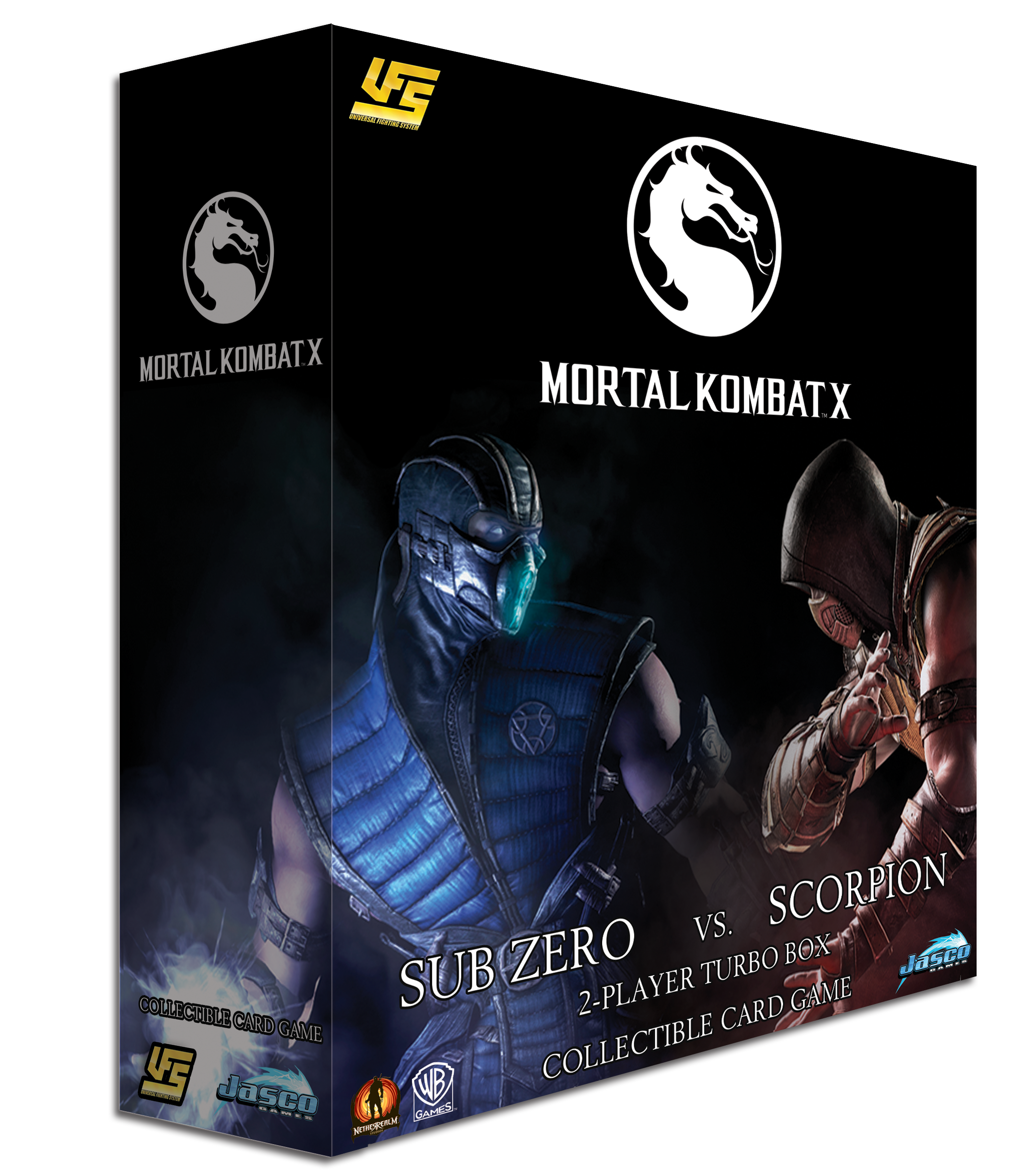 Mortal Kombat X Sub Zero vs. Scorpion 2-Player Turbo Box | Kessel Run Games Inc. 