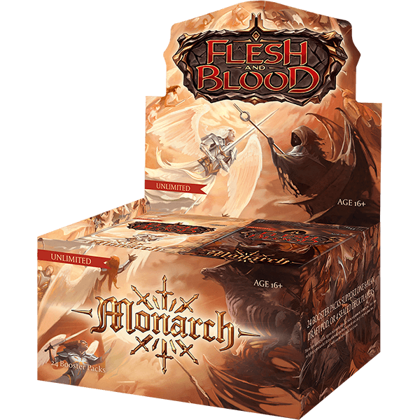 Flesh and Blood: Monarch Booster Box (Unlimited) | Kessel Run Games Inc. 
