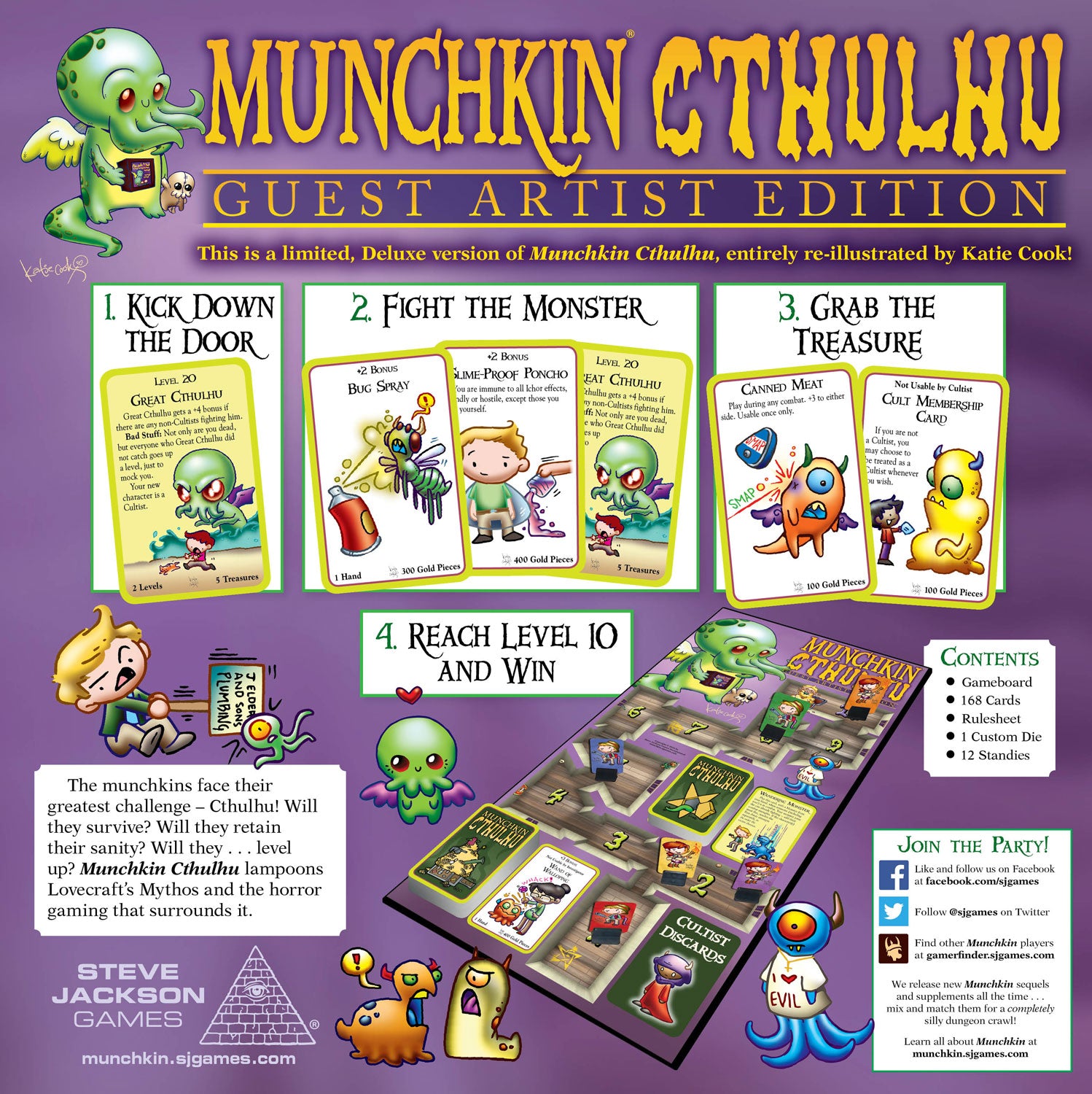 Munchkin Cthulhu Guest Artist Edition | Kessel Run Games Inc. 