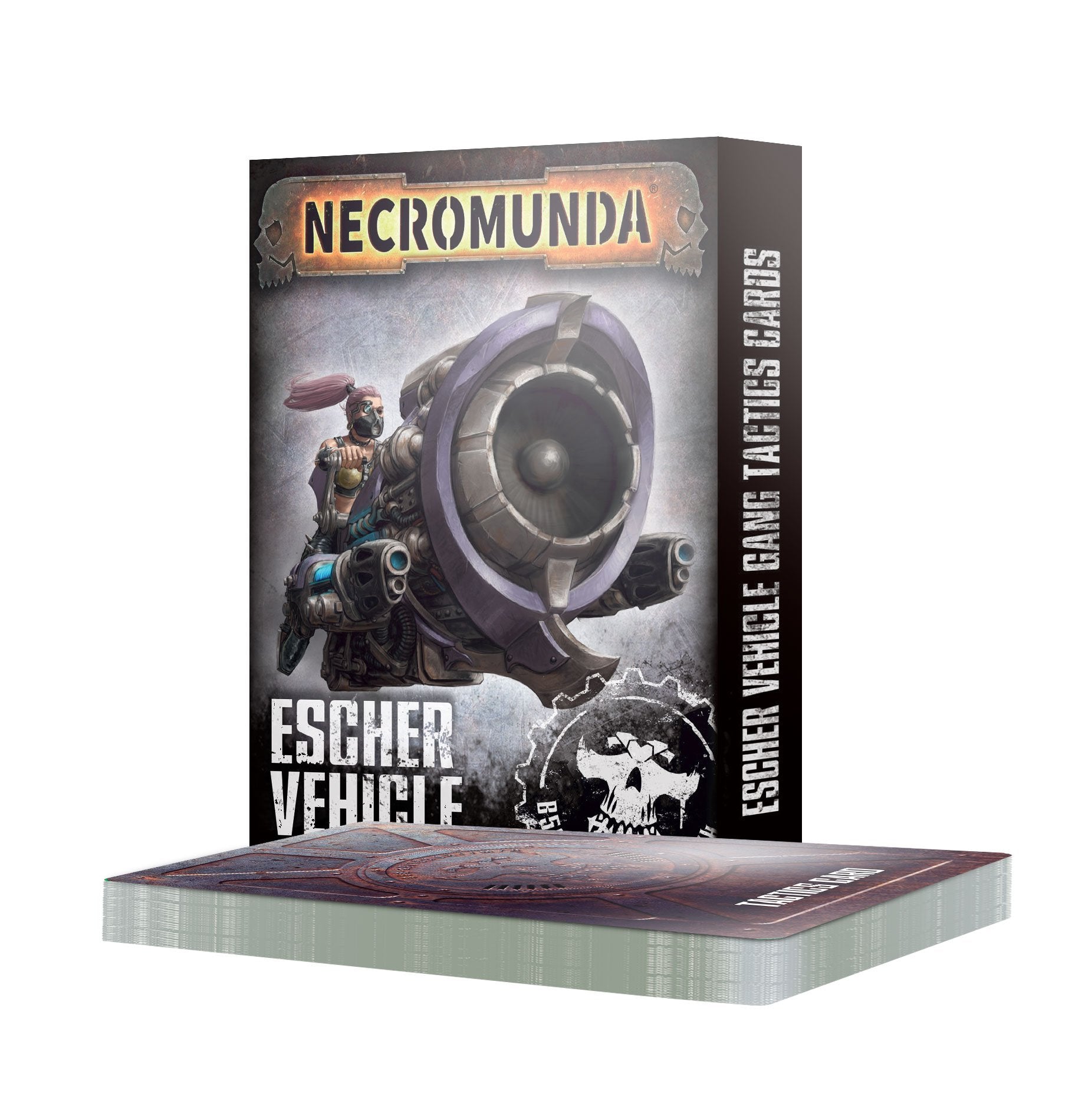 Necromunda: Escher Vehicle Gang Tactics Cards | Kessel Run Games Inc. 