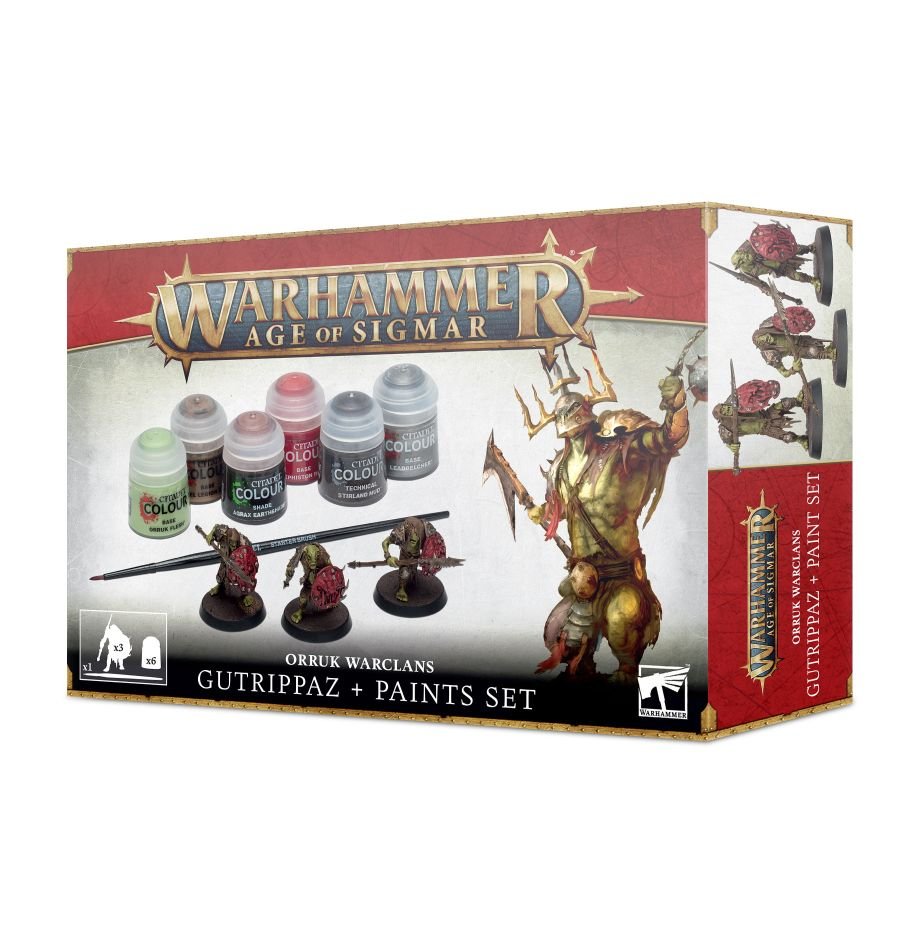 Orruk Warclans Gutrippaz & Paints Set | Kessel Run Games Inc. 