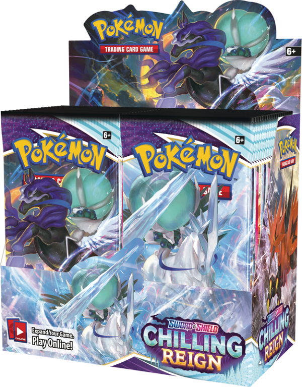 Pokémon TCG: Chilling Reign Booster Box | Kessel Run Games Inc. 