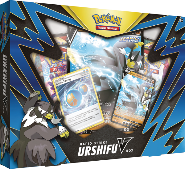 Pokémon TCG: Urshifu Rapid/Single Strike V Box | Kessel Run Games Inc. 