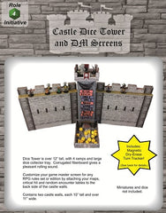 Castle Keep Dice Tower and DM Screen | Kessel Run Games Inc. 