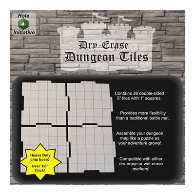 Dungeon Tiles Squares Pack | Kessel Run Games Inc. 