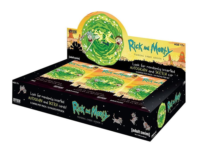 Rick and Morty Season 1 Trading Card Box | Kessel Run Games Inc. 