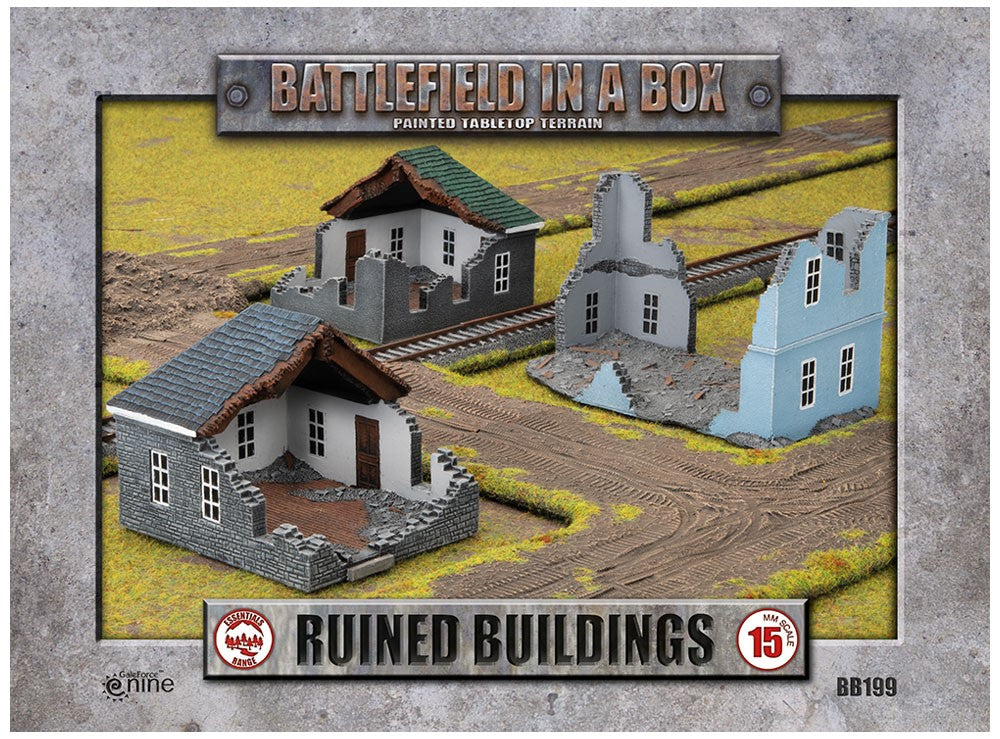 Battlefield in a Box: Ruined Buildings | Kessel Run Games Inc. 