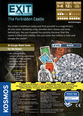 Exit: The Forbidden Castle | Kessel Run Games Inc. 