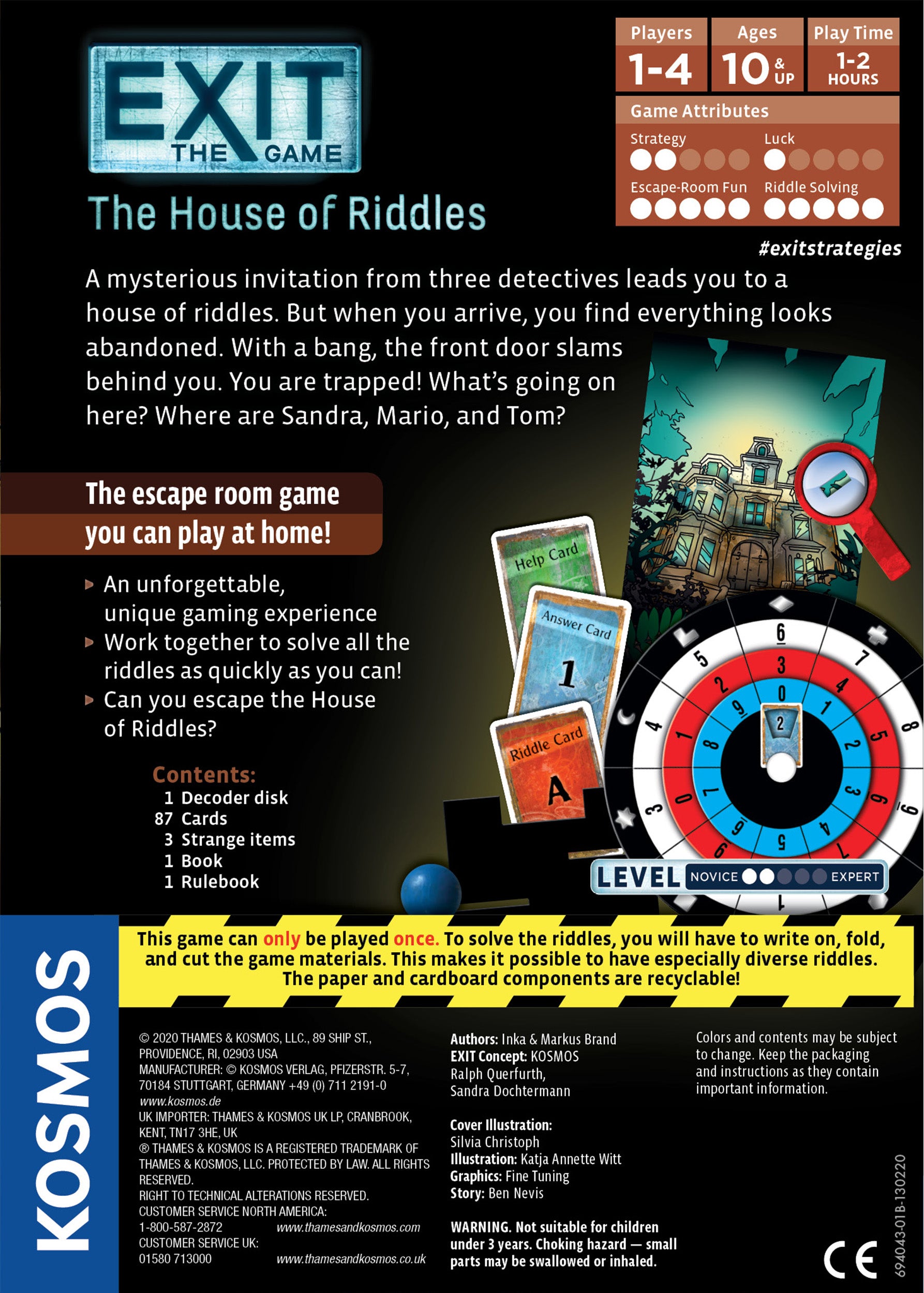 Exit: The House of Riddles | Kessel Run Games Inc. 