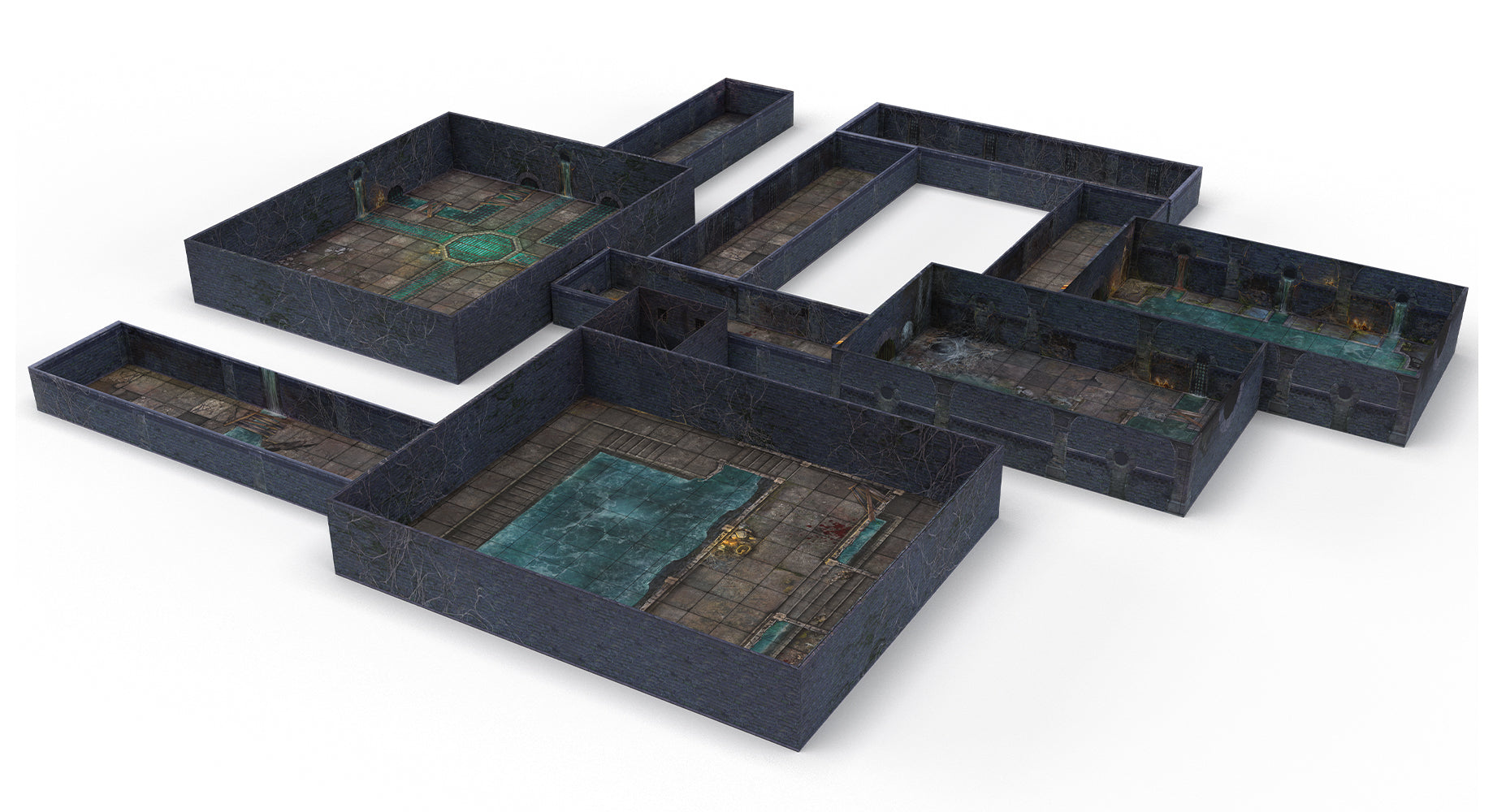 Tenfold Dungeon: Modular Terrain Sets | Kessel Run Games Inc. 