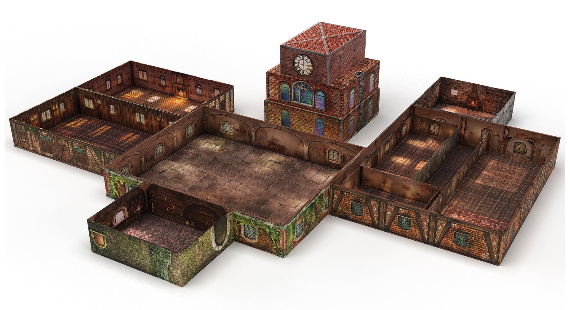 Tenfold Dungeon: Modular Terrain Sets | Kessel Run Games Inc. 