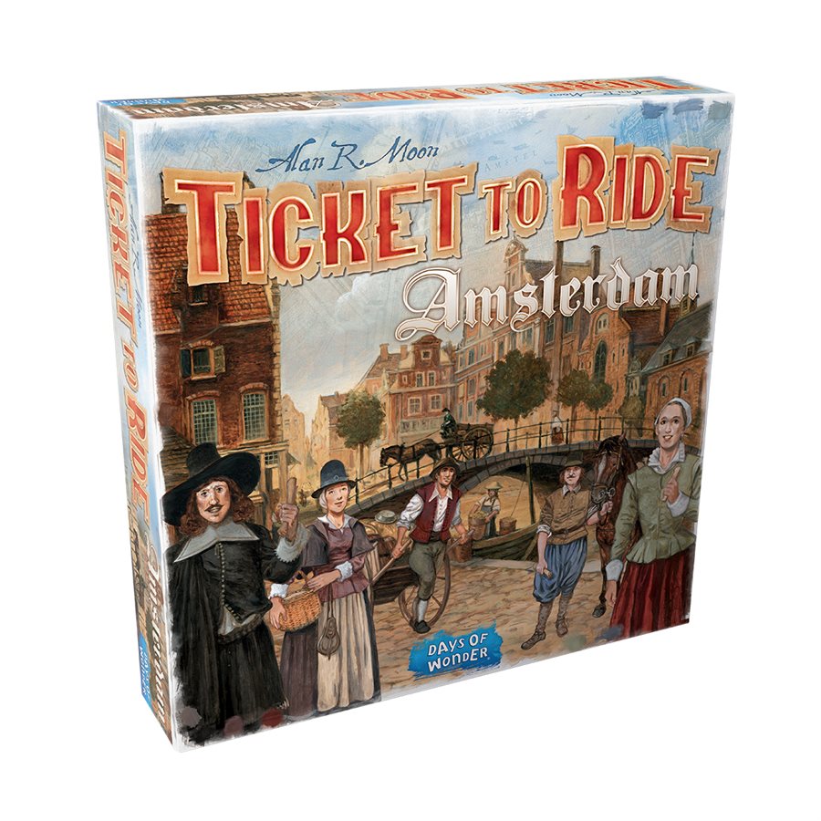 Ticket to Ride: Amsterdam (EN) | Kessel Run Games Inc. 
