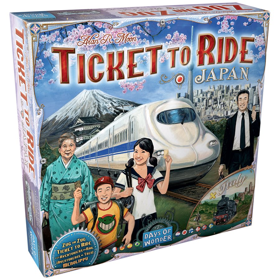 Ticket to Ride: Japan / Italy - Map #7 | Kessel Run Games Inc. 