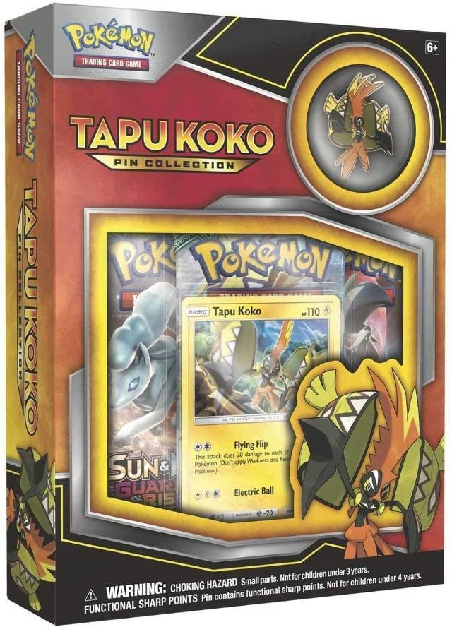 Pokémon TCG: Tapu Koko Pin Collection | Kessel Run Games Inc. 
