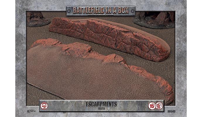 Flames of War Essentials: Escarpments -Mars | Kessel Run Games Inc. 