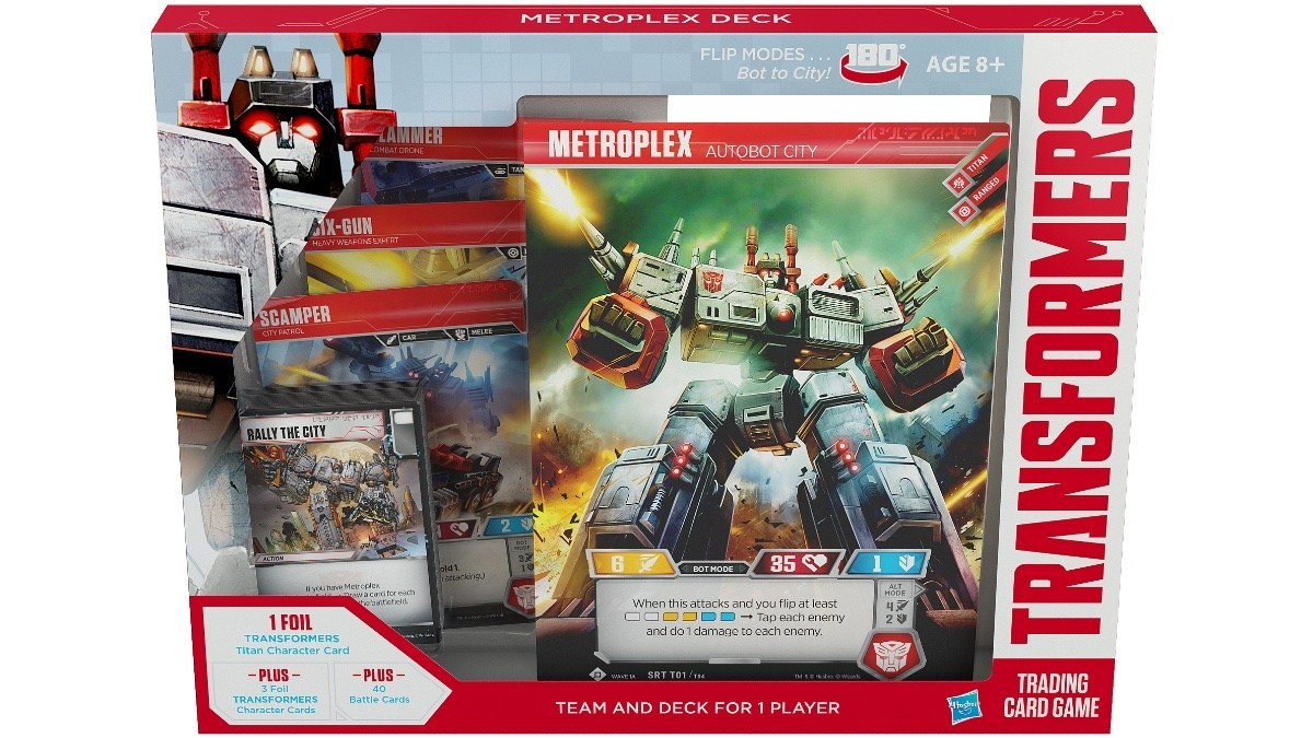 Transformers TCG Starter - Metroplex | Kessel Run Games Inc. 