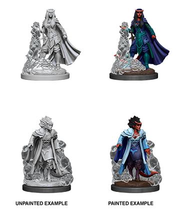 Nolzur’s Marvelous Miniatures: Female Tiefling Sorcerer | Kessel Run Games Inc. 