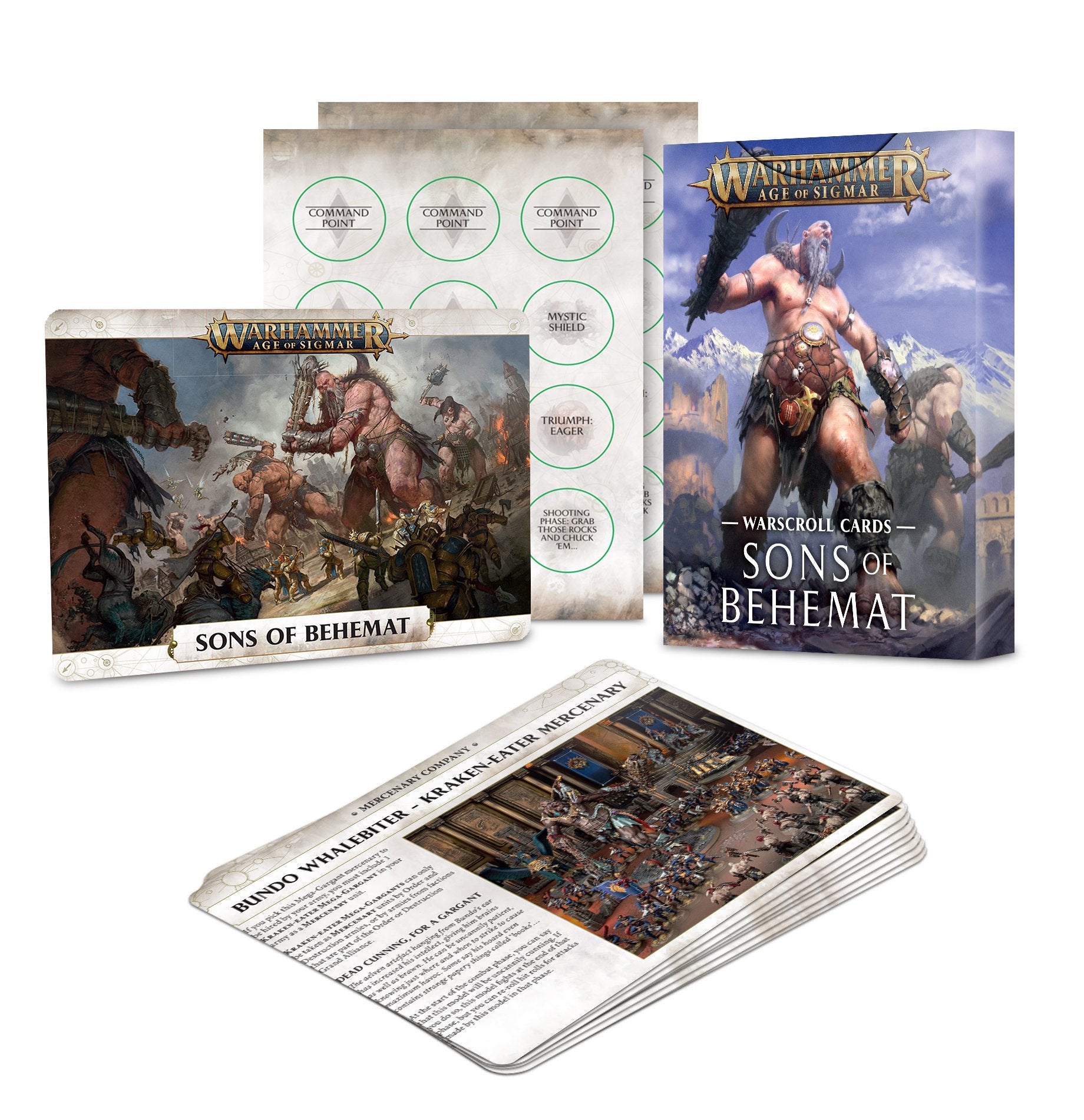 Warscroll Cards: Sons of Behemat | Kessel Run Games Inc. 