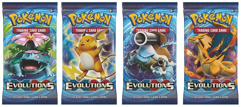 Pokémon TCG: Pokémon XY Evolutions Booster Pack | Kessel Run Games Inc. 