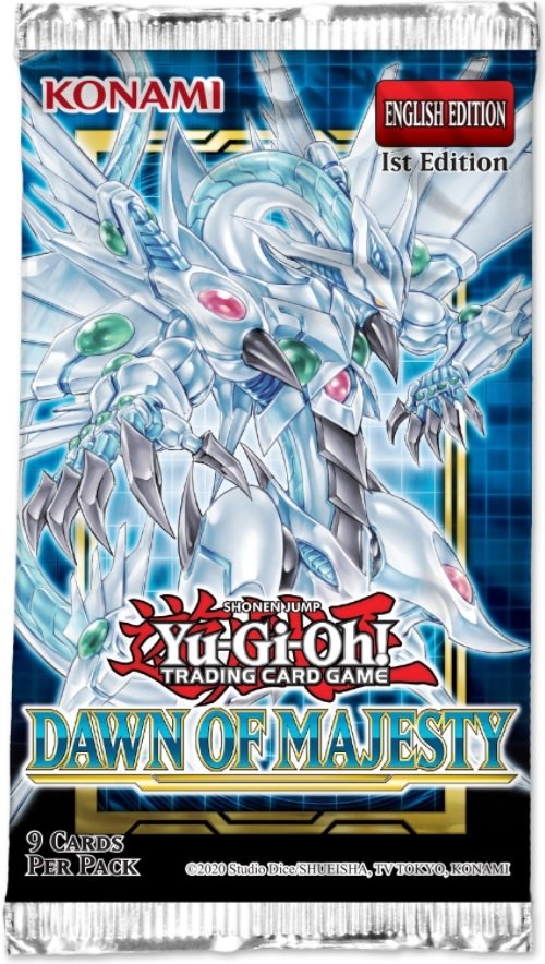 Yu-Gi-Oh!: Dawn of Majesty Booster Box | Kessel Run Games Inc. 