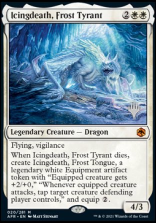 Icingdeath, Frost Tyrant (Promo Pack) [Dungeons & Dragons: Adventures in the Forgotten Realms Promos] | Kessel Run Games Inc. 