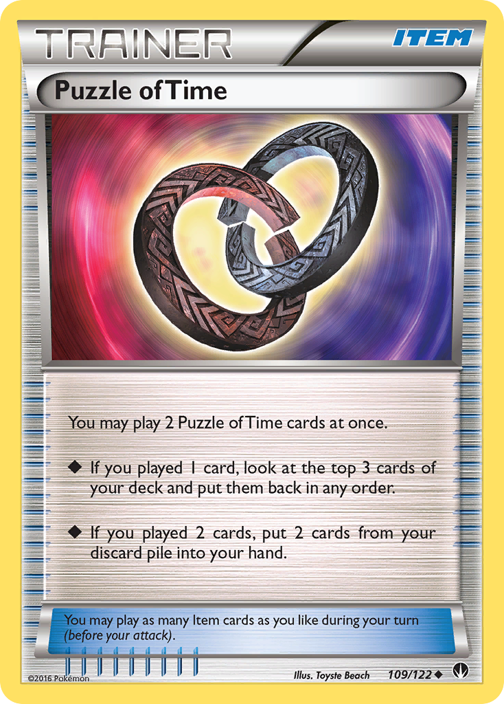 Puzzle of Time (109/122) [XY: BREAKpoint] | Kessel Run Games Inc. 