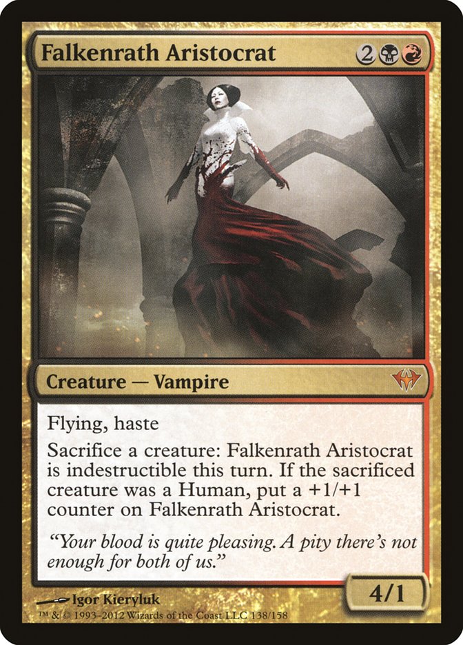 Falkenrath Aristocrat [Dark Ascension] | Kessel Run Games Inc. 