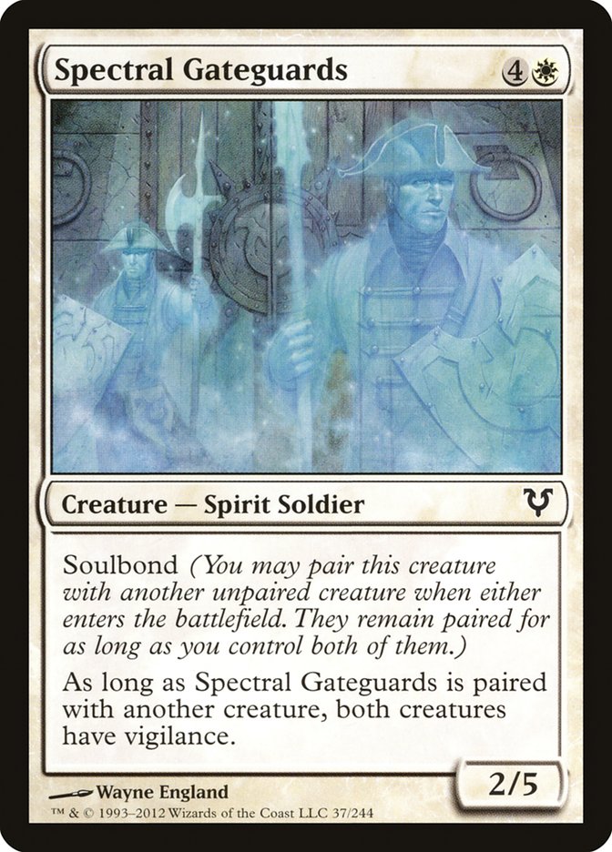 Spectral Gateguards [Avacyn Restored] | Kessel Run Games Inc. 