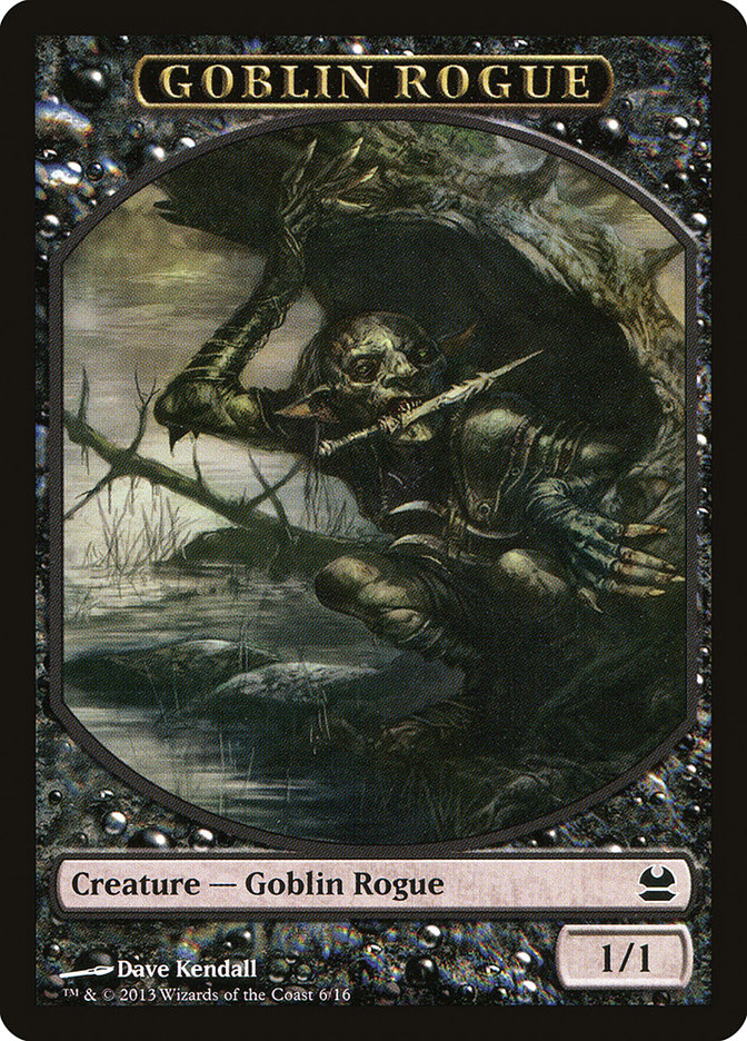 Goblin Rogue Token [Modern Masters Tokens] | Kessel Run Games Inc. 