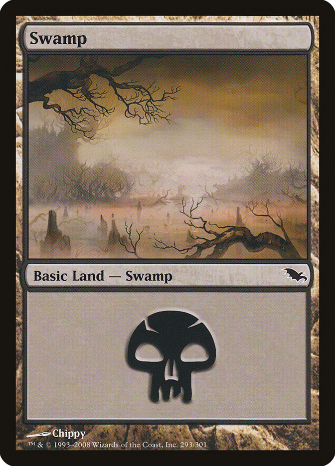 Swamp (293) [Shadowmoor] | Kessel Run Games Inc. 