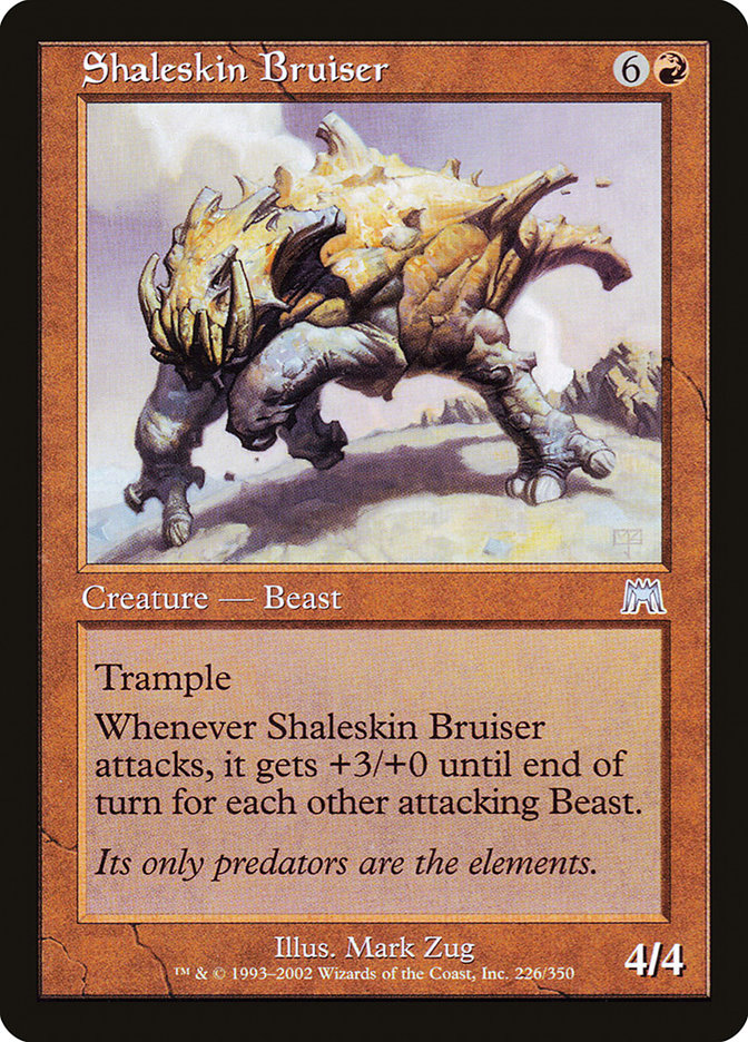 Shaleskin Bruiser [Onslaught] | Kessel Run Games Inc. 