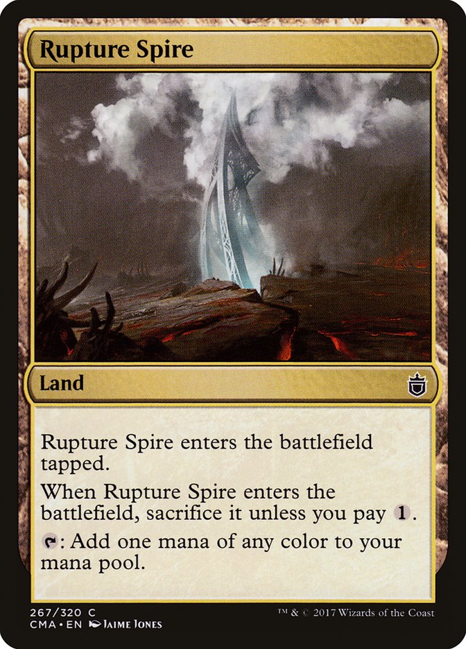 Rupture Spire [Commander Anthology] | Kessel Run Games Inc. 