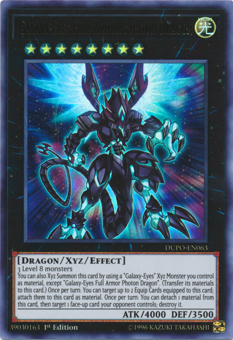 Galaxy-Eyes Full Armor Photon Dragon [DUPO-EN063] Ultra Rare | Kessel Run Games Inc. 