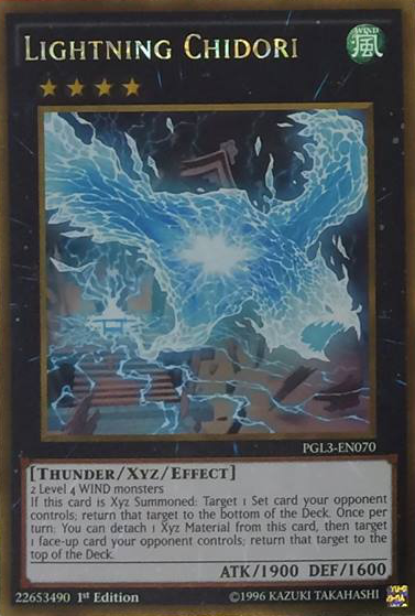 Lightning Chidori [PGL3-EN070] Gold Rare | Kessel Run Games Inc. 