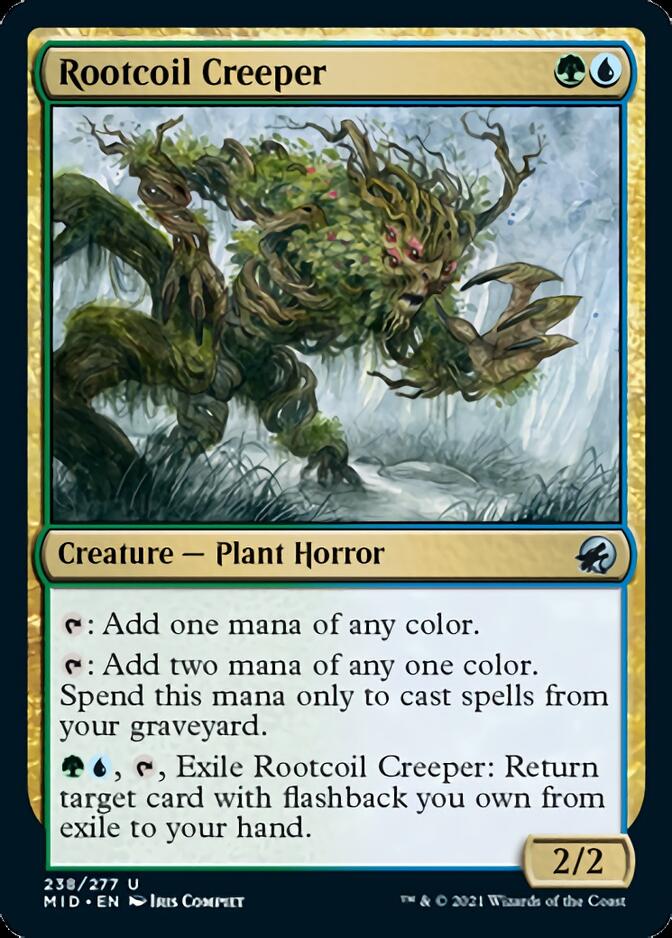 Rootcoil Creeper [Innistrad: Midnight Hunt] | Kessel Run Games Inc. 