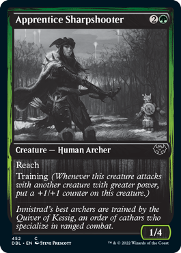 Apprentice Sharpshooter [Innistrad: Double Feature] | Kessel Run Games Inc. 