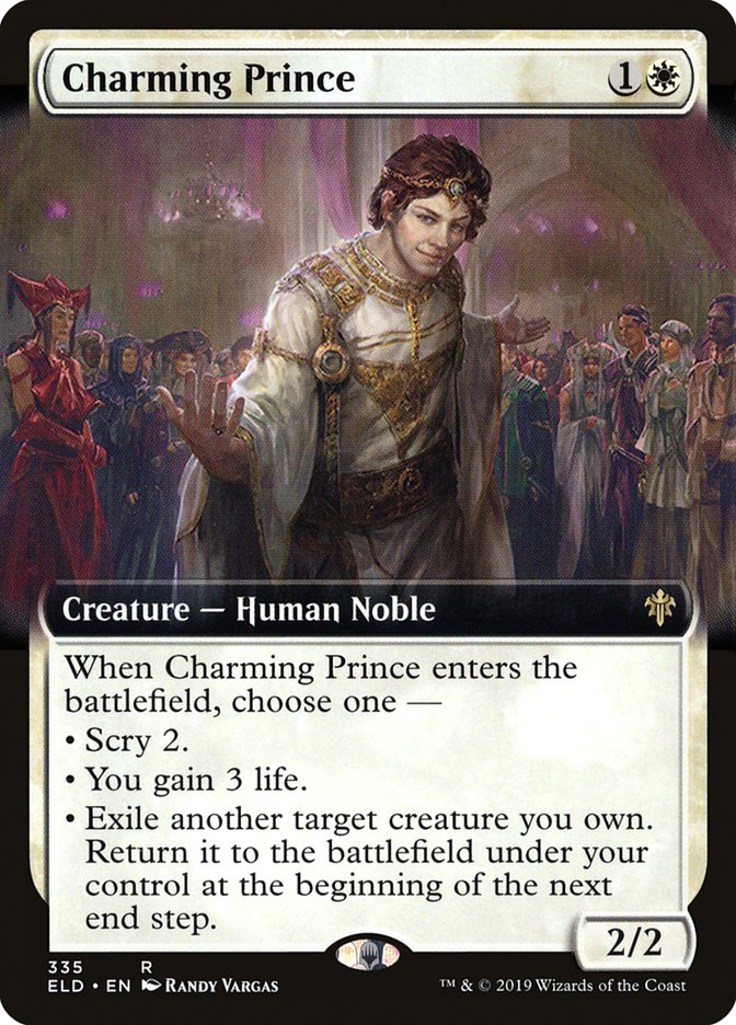 Charming Prince (Extended Art) [Throne of Eldraine] | Kessel Run Games Inc. 