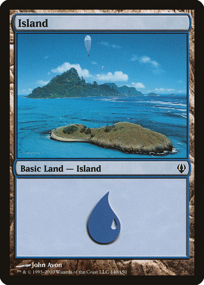 Island (140) [Archenemy] | Kessel Run Games Inc. 