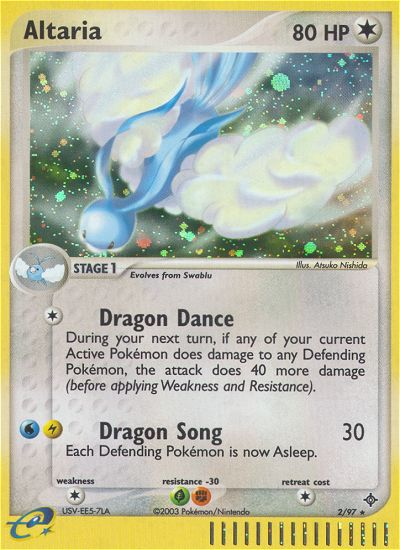 Altaria (2/97) [EX: Dragon] | Kessel Run Games Inc. 