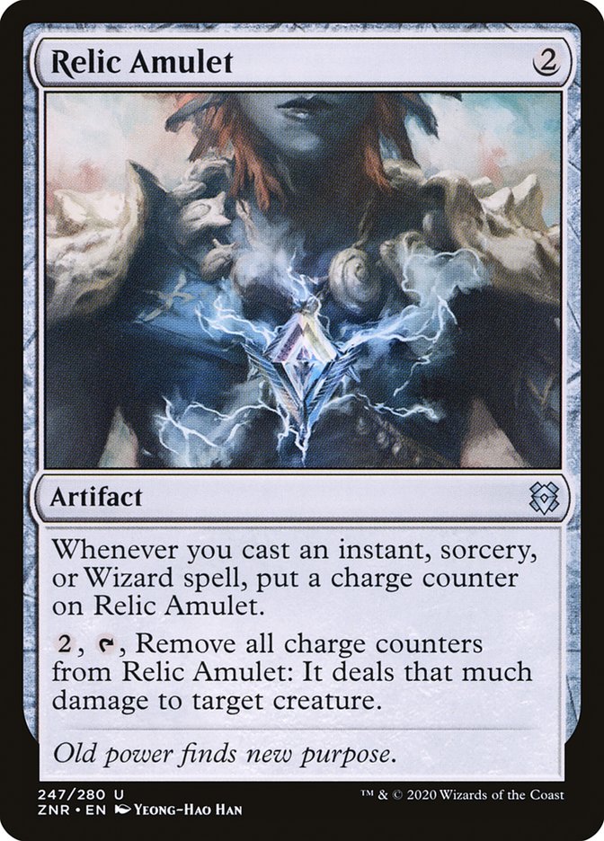 Relic Amulet [Zendikar Rising] | Kessel Run Games Inc. 