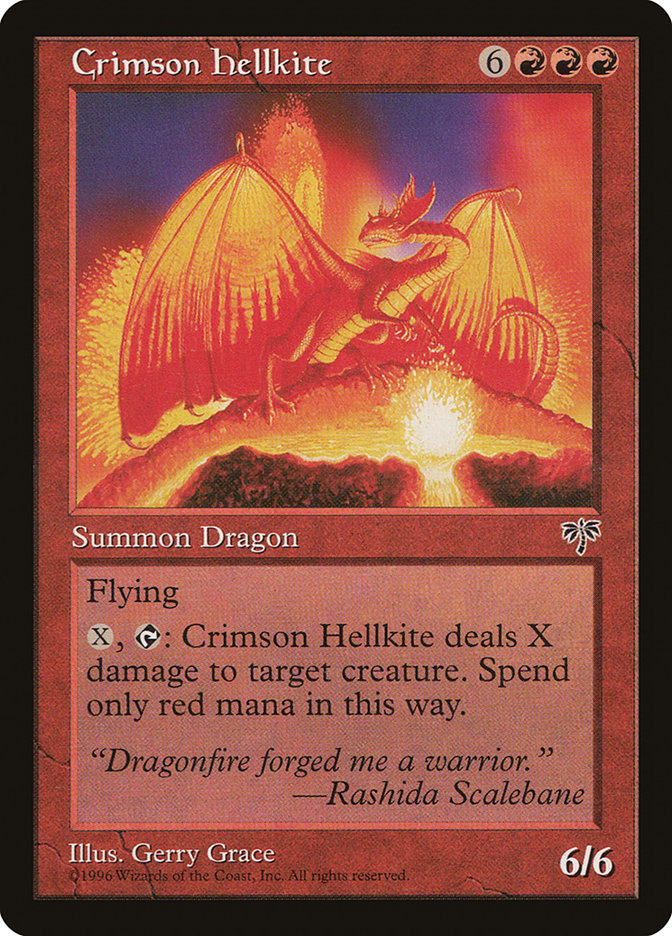 Crimson Hellkite [Mirage] | Kessel Run Games Inc. 