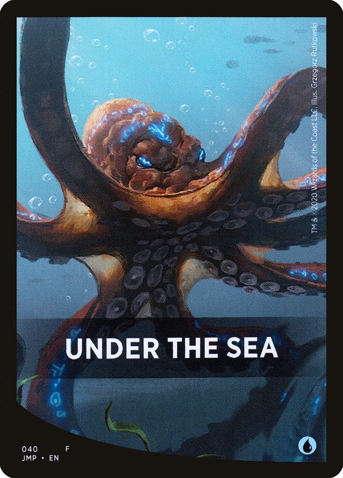 Under the Sea Theme Card [Jumpstart Front Cards] | Kessel Run Games Inc. 