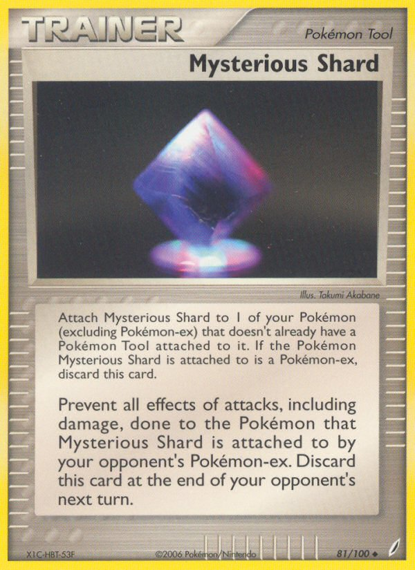 Mysterious Shard (81/100) [EX: Crystal Guardians] | Kessel Run Games Inc. 